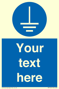 Custom Connect to Earth Sign